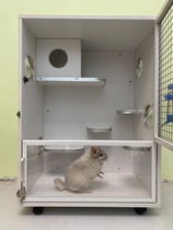 Dragon Cat Cage Large Villa Dragon Cat Squirrel Cabinet Cage Home Dragon Cat Cabinet Cage Ice Nest