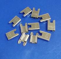 Automobile medium-sized fuse insert terminal fuse clamp automobile fuse terminal plug spring terminal