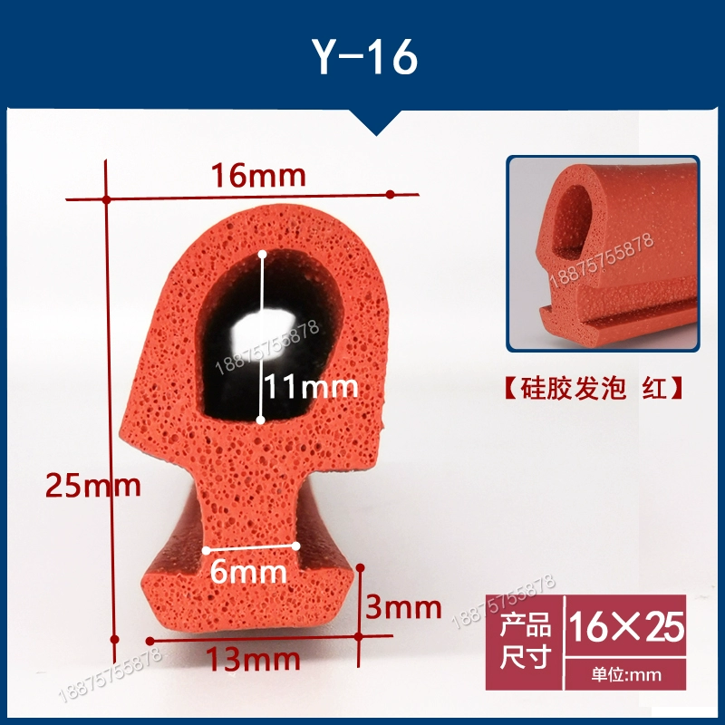 Cửa ra vào và cửa sổ có hình dạng đặc biệt Dải cách âm khe cắm thẻ hợp kim nhôm khung cửa sổ niêm phong dải cửa sổ đẩy kéo thẻ phẳng đáy phẳng dải chống thấm TAY MỞ CỬA CÁNH CỬA TRƯỚC 