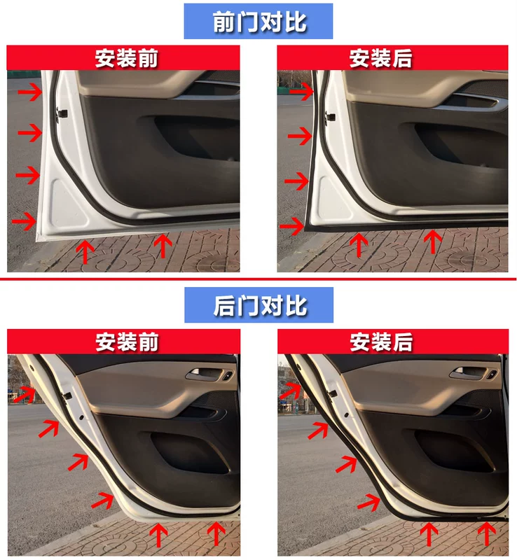 TAY MỞ CỬA BYD Song e9 nhân dân tệ pro D1 Qin cộng với kẻ hủy diệt cá heo cửa xe chống bụi và con dấu sửa đổi cách âm CÁP NÂNG KÍNH CỐP HẬU