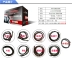 Đường nối cửa xe Cột B chống gió bụi giảm tiếng ồn nhỏ và lớn Loại D câm đặc biệt dải cách âm phổ quát dải niêm phong sửa đổi CỬA NÓC MÔ TƠ NÂNG KÍNH 