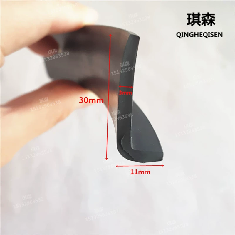 Ổ KHÓA NGẬM CÁNH CỬA L -Sh -shped Rubber Thanh thanh mật độ thanh chống băng giá -Made -Made Dải bảo vệ l -Shaped Edge Edge Bar Cao su niêm phong Ổ KHÓA NGẬM CÁNH CỬA CỬA NÓC 