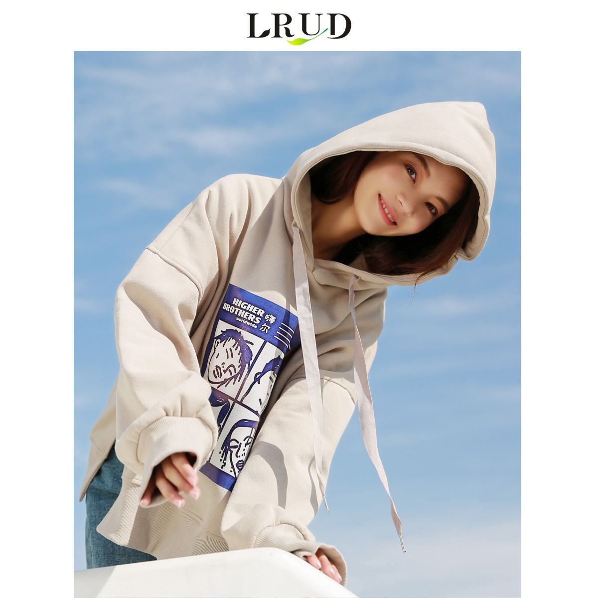 Sweatshirt femme LRUD - Ref 3214118 Image 1