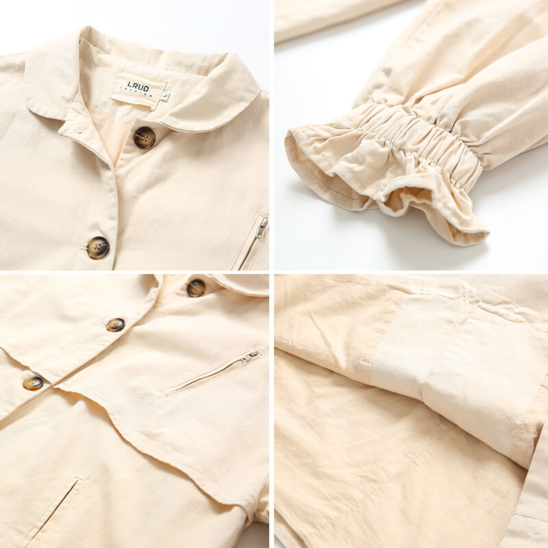 Trench pour femme LRUD en Coton - Ref 3226922 Image 4