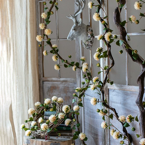 掬涵 Симуляция Dali Flower Vine Fake Flowers 10 головы нежных цветочных лоз