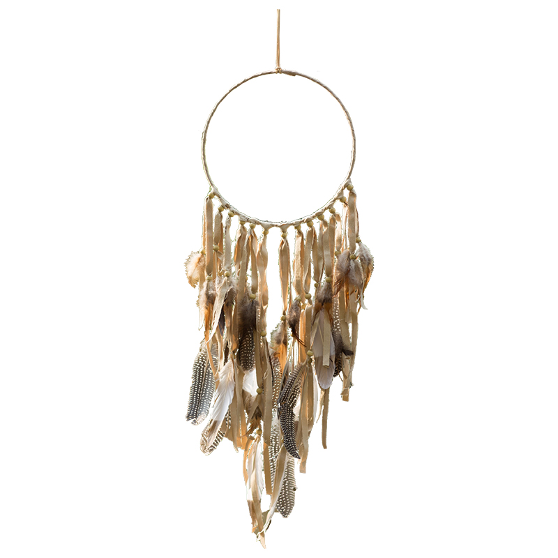 Juhan Indian Feather Dream Catching Net Aerial Girl Magic Pendant Valentine's Day Gift for Girlfriends_voghion.com