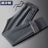 Зимние утепленные штаны для отдыха, коллекция 2023, свободный прямой крой