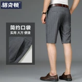 Летние ультратонкие тонкие шорты, костюм, шелковые штаны, свободный прямой крой