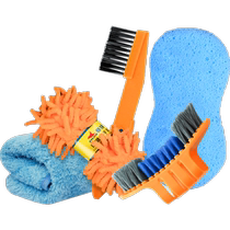 Sailing electric vehicle motorcycle chain engine exhaust pipe wheel hub body cleaning brush brush tool set