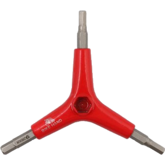 Taiwan bikehand outil hexagonal intérieur à trois broches VTT clé combinée de réparation de vélo YC-356Y