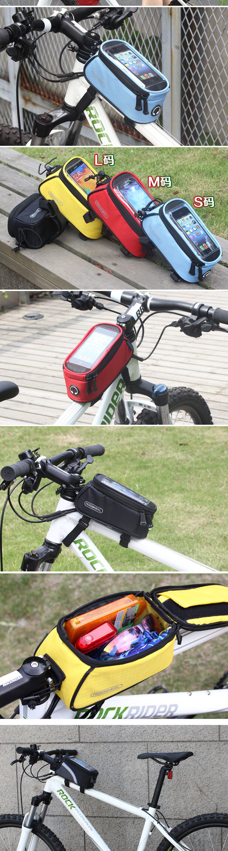 Sacoche pour vélo mixte ROSWHEEL - Ref 2217321 Image 24