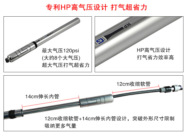 Pompe à vélo GIYO - Ref 2396469 Image 10