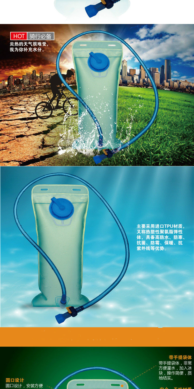 Sacoche pour vélo mixte TOTTA - Ref 2218064 Image 7