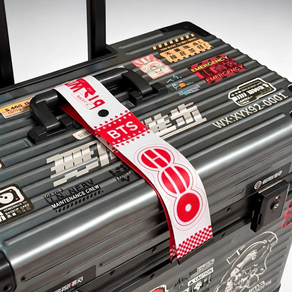 Bts Concert Luggage Ribbon Anti-Loss Accessory Bts LAOSHU Original ins Same Style Army Merchandise
