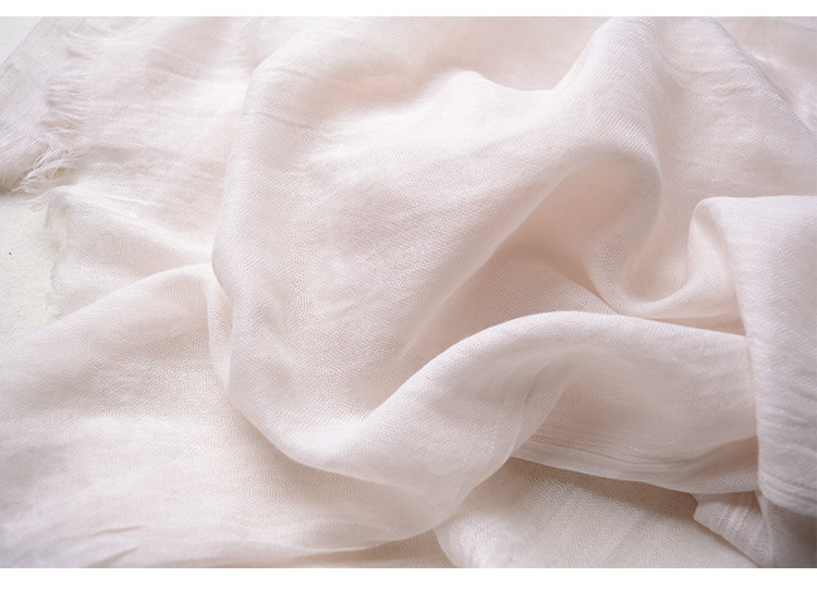 春夏季薄款男士围巾深灰色百搭黑色纯色棉麻年轻人围巾女防晒披肩详情56