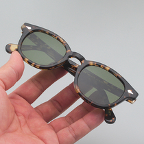 MOSCOT LEMTOSH sunglasses mens retro hawksbill chic small frame glasses polarized ink green sunglasses female tide