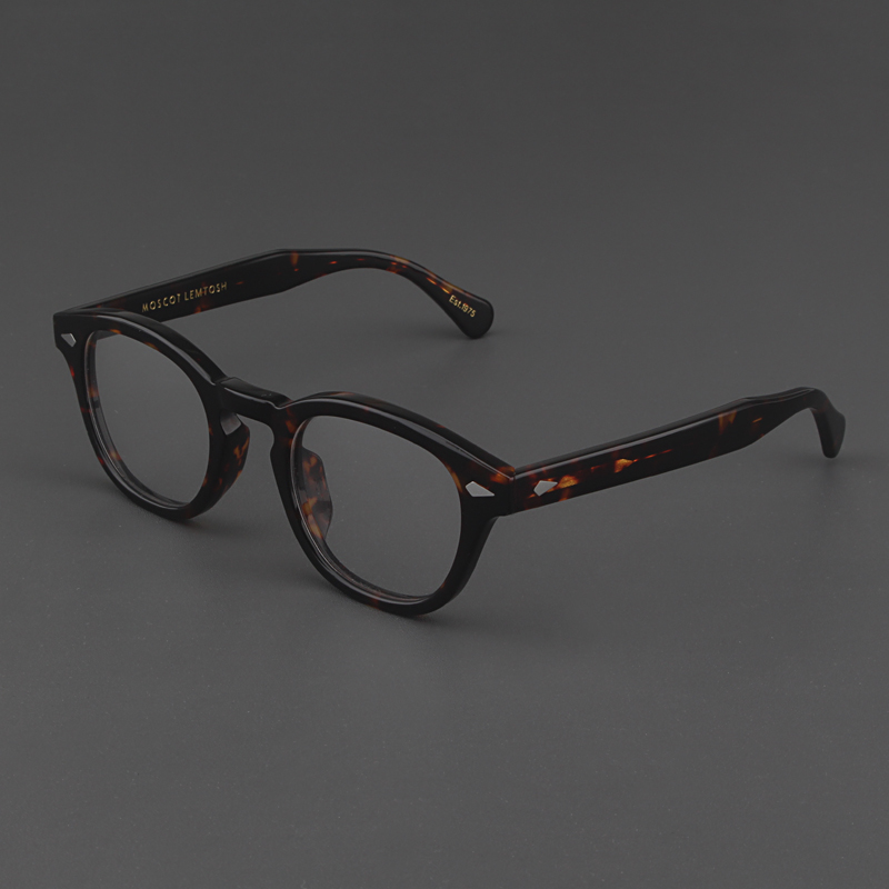 Moscott LEMTOSH glasses frame male Depuka large size Yu Wenle same plate Hawk color myopia frame women