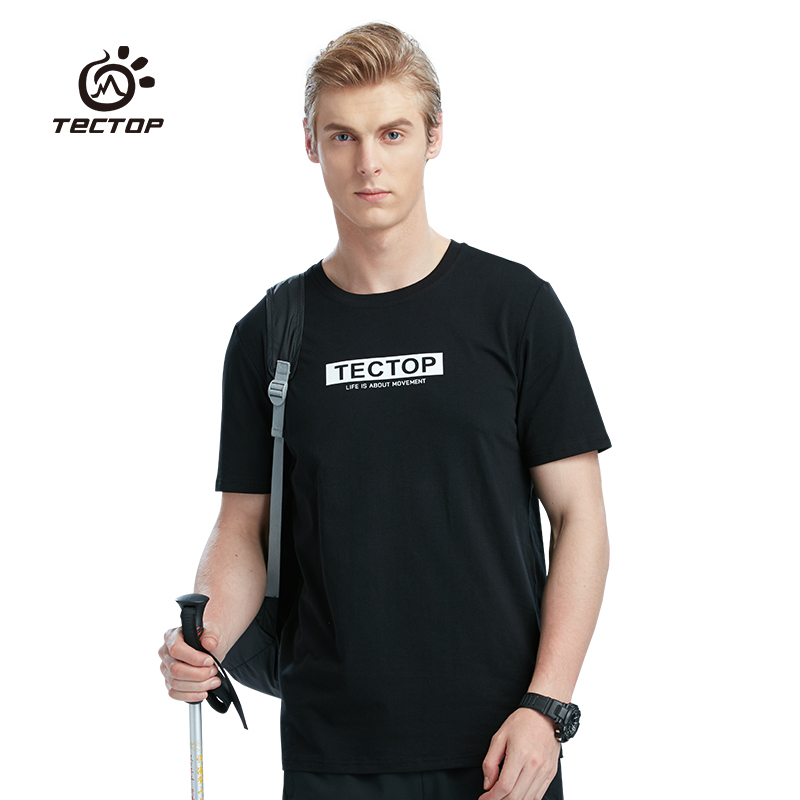 Exploring the new T-shirt 19 spring and summer outdoor men's comfortable short-sleeved T-shirt 81237 81238