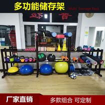 Gym dumbbell shelf storage rack private education small equipment storage rack medicine ball rack Kettlebell Rack barbell holder custom