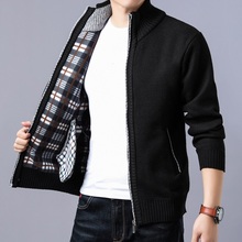 春秋季新款针织外套潮流韩版纯色毛衣