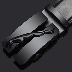 男士自动扣真皮品牌商务休闲腰带