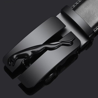 男士自动扣真皮品牌商务休闲腰带