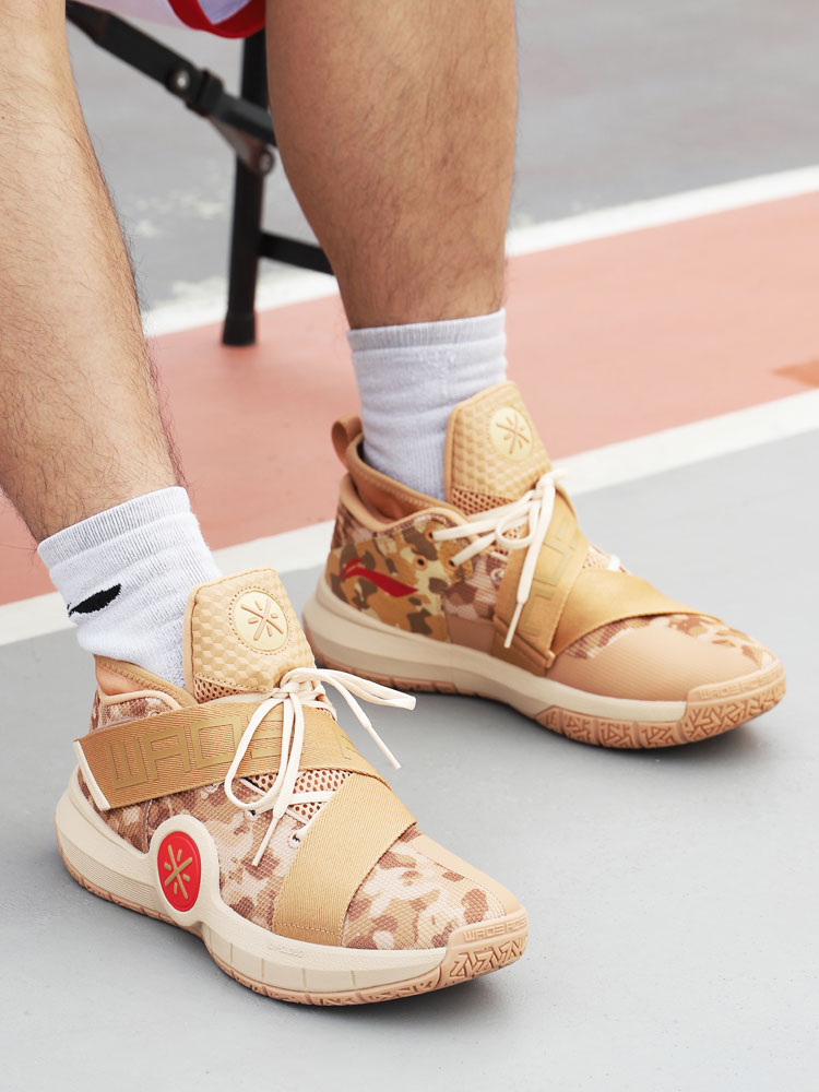 Li Ning basketball shoes the whole city 7 middle help boots student sneakers blitz 6 game shoes ABAN047 ABAP105