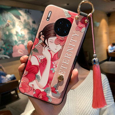 Чехол для мобильного телефона Huawei mate30pro mate40 pro в древнем стиле mate20 Cheongsam Pro, браслет с кисточкой, модный чехол mate10