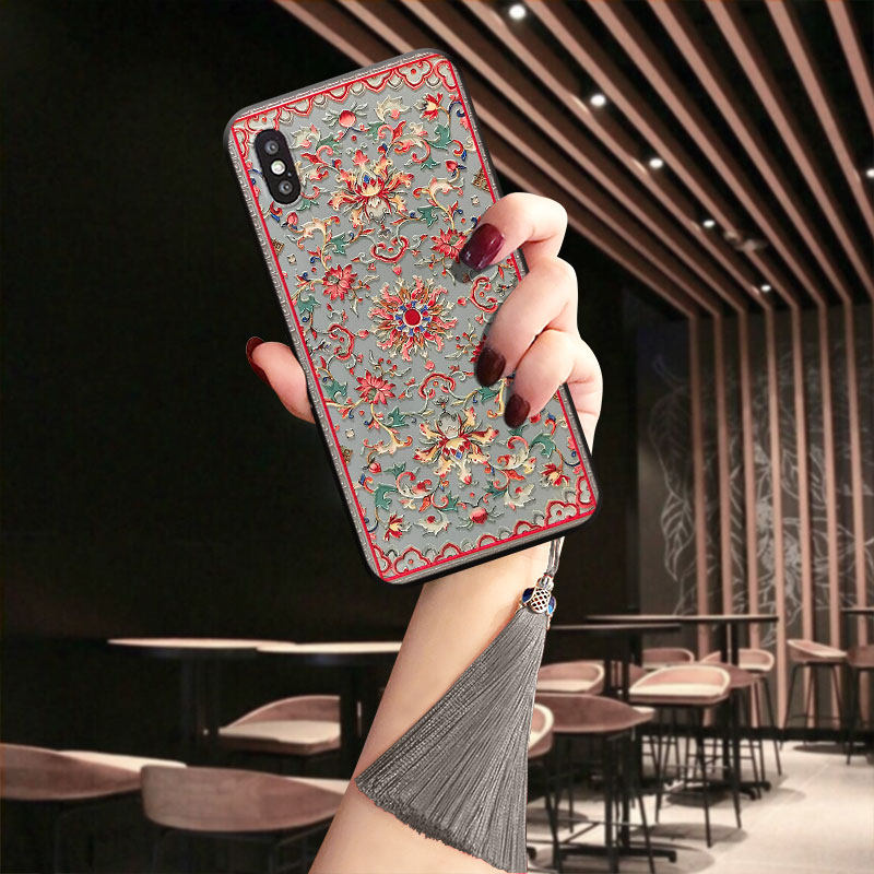 Apple 13 Pro Mobile Pro Shell 12 personality promax fashion x paleo xr stream x creation 8 palace 8 Plus Red 7 Net Red Woman 6s soft shell protective suit