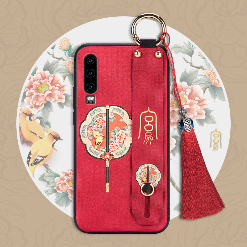 Suitable for Huawei p30 mobile phone protection shell female mate30 ancient wind mate30pro palace mate20 silicone gel 20pro full package 20x anti-fall p20 China Wind 2