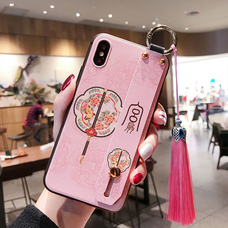 iPhone11pro mobile phone case xsmax protective case 12proxs ancient style xr apple xiPhone 8 Wenchuang 8plus tassel 7 net red 7p