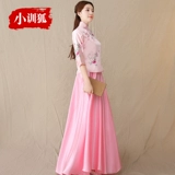 小训狐 Свадебное платье, длинный костюм, для подружки невесты