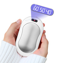 Mobile power supply usb color flashlight macaron power bank massage temperature hand warmer direct sales display