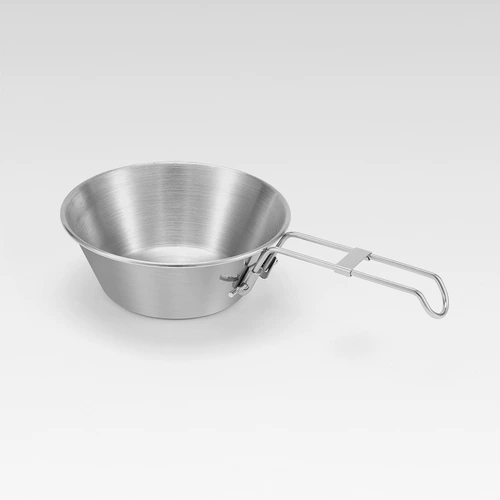 Sansui, посуда из нержавеющей стали для кемпинга, чайная чашка со стаканом, нержавеющая сталь AISI 304