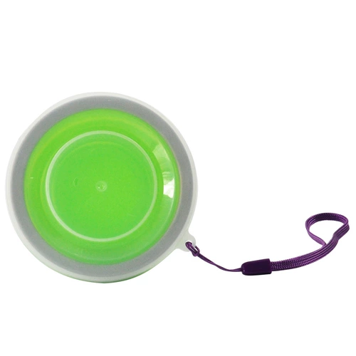 Открытая чашка для путешествий силиконовой складной чашки портативная стакана удлинителя чашка для мытья чашка кремниевого шара с крышкой