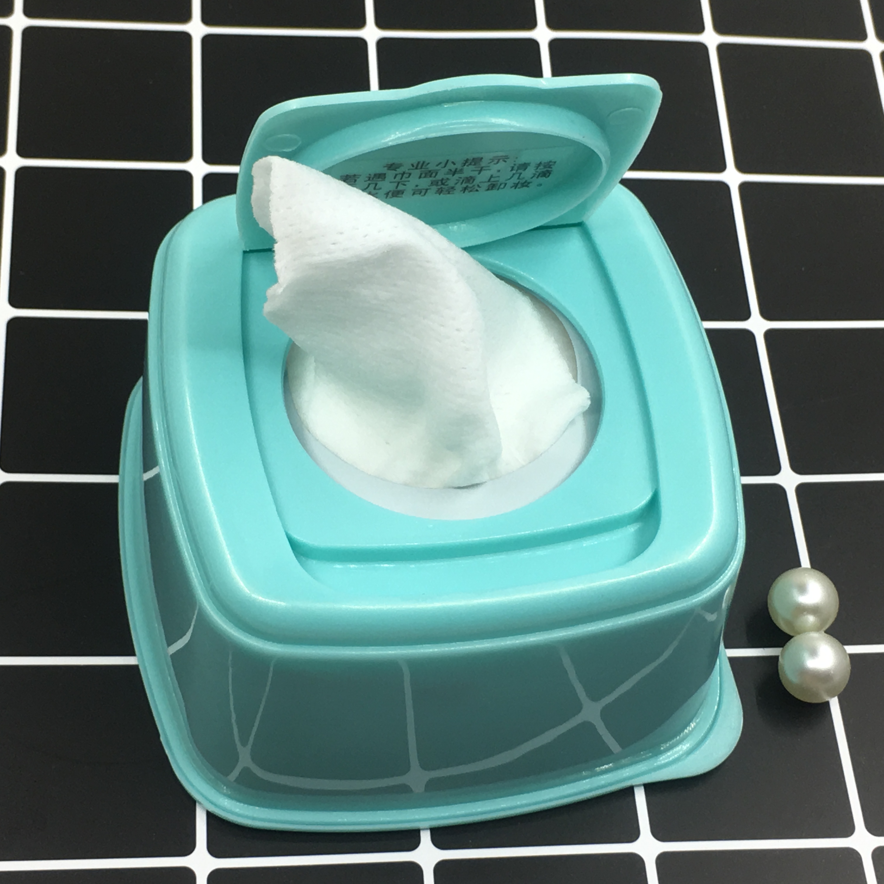 Kaile Aloe Vera dùng một lần mặt lười nhẹ nhàng sạch sẽ không có chất tẩy trang kích thích lau 120 hộp màu xanh nước tẩy trang simple cho da dầu mụn