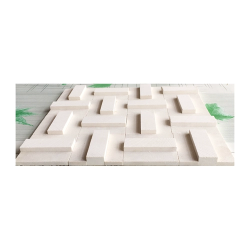 Белая мраморная мозаика на стену, 3D, ископаемые