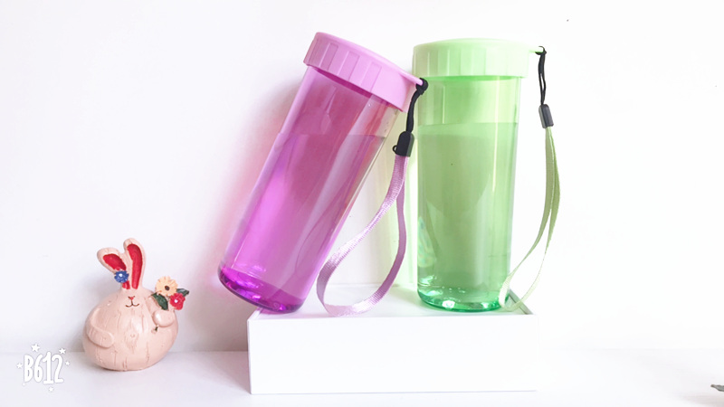 Quảng cáo khuyến mại Cup Cup Ying Cai Cup cầm tay Cup sinh viên Thể hình nhựa Bán buôn Nhà máy trực tiếp - Tách bình giữ nhiệt lock and lock