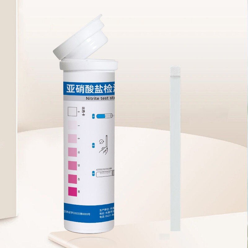 亚硝酸盐检测试纸亚硝酸盐浓度检测水质卤肉泡菜咸菜亚硝酸盐检测
