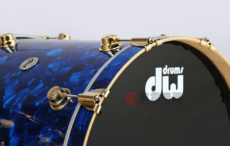 Барабанная установка 美产dw collector's 收藏家 5鼓架子鼓 blue moonstone镀金件套鼓