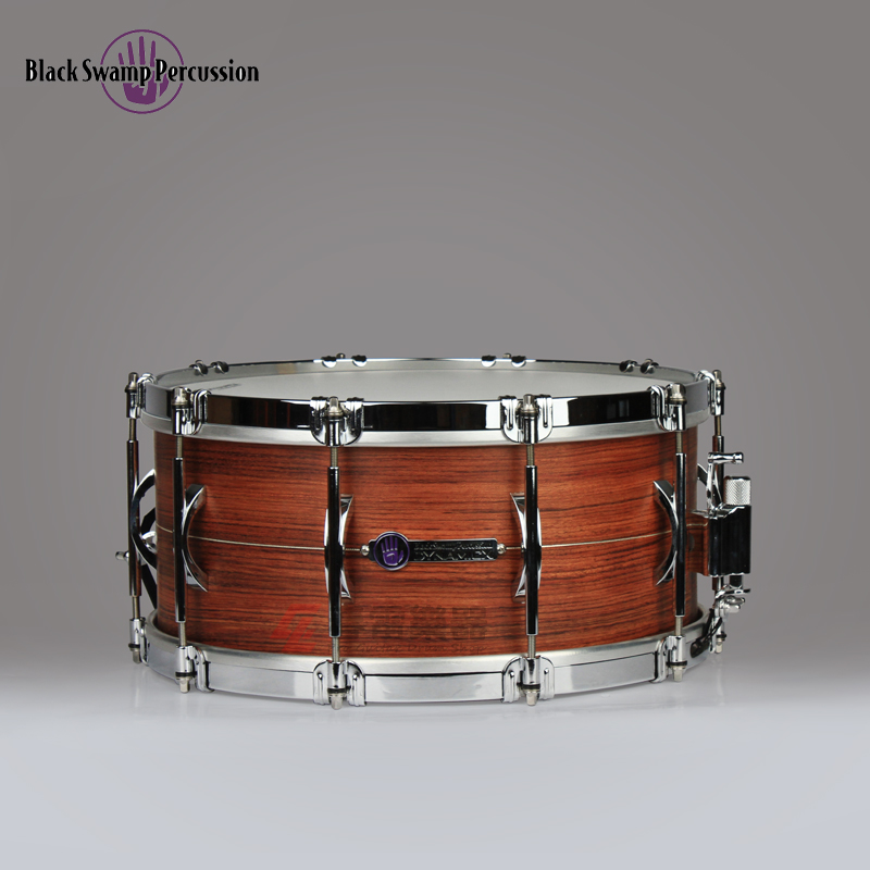 American made BlackSwamp Dynamicx series 14x5 5 14x6 5 rosewood solid wood snare drum