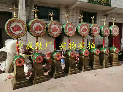 Building drums on all sides ambush with background drum vertical drum Han Dynasty drum manufacturers customized