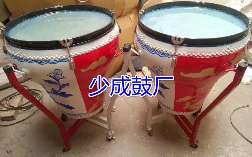 18 Inch Bull Leather Green Flower Porcelain Flower Pot Drum Inspired to Porcelain Performance Drum 16 Inch Battle Drum Set Sound Drum