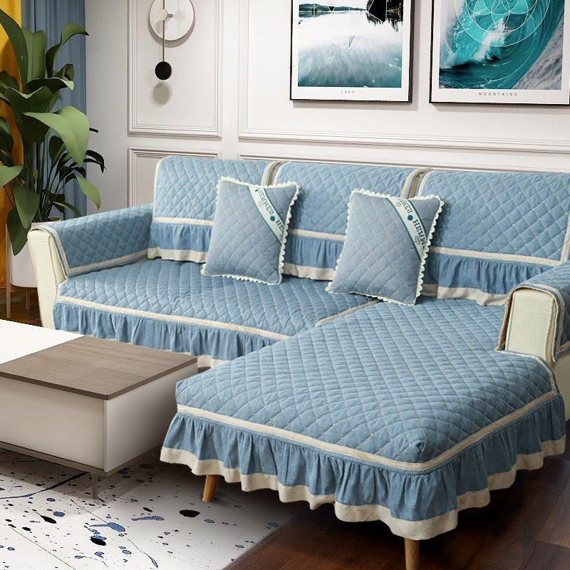 European sofa cushion high-end luxury non-slip simple modern four seasons universal sofa cover Nordic style all-inclusive custom-made