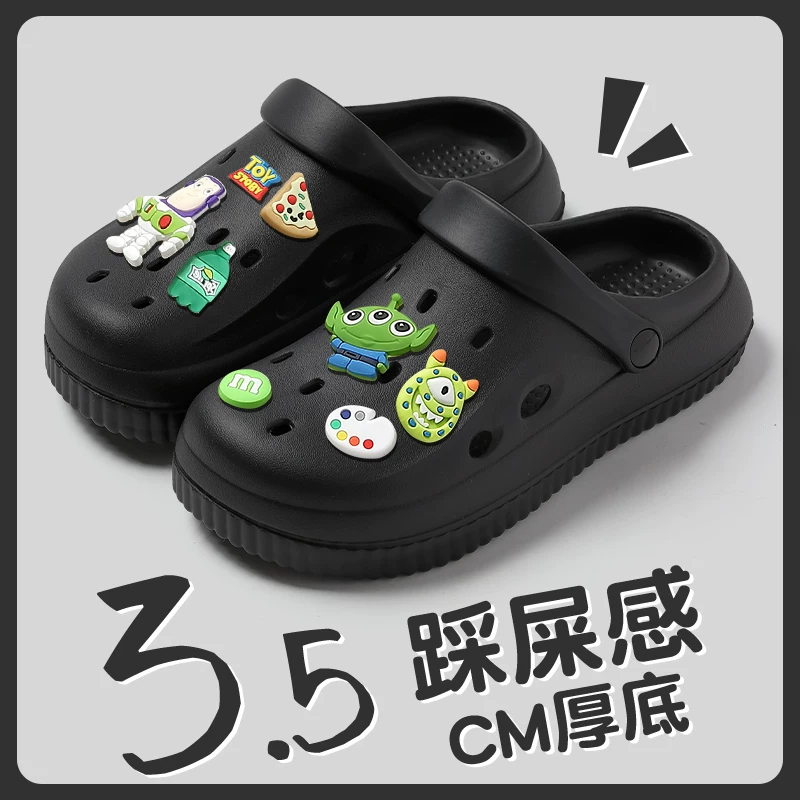 Мужская летняя одежда для улицы Сроки обувь Croc 2026 новый стиль домашняя Неслизкая неприятного запаха носок открытый sandal