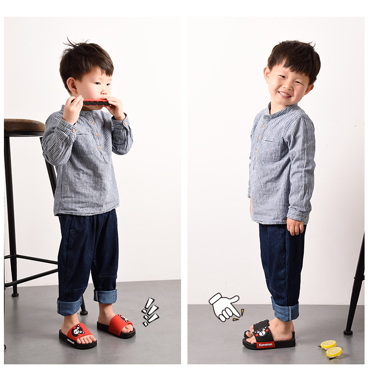 Mùa hè cặp vợ chồng trẻ em nhà cha mẹ trẻ em phim hoạt hình dép nam và nữ trong nhà tắm nhựa chống trượt dép và dép đi trong nhà - Trang chủ dép đi trong nhà hình thú
