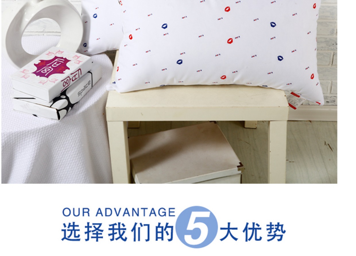 Thời gian 妃 gối lông nhung có thể giặt gối người lớn khách sạn sinh viên gối đơn cổ tử cung mềm gối vỏ đỗ