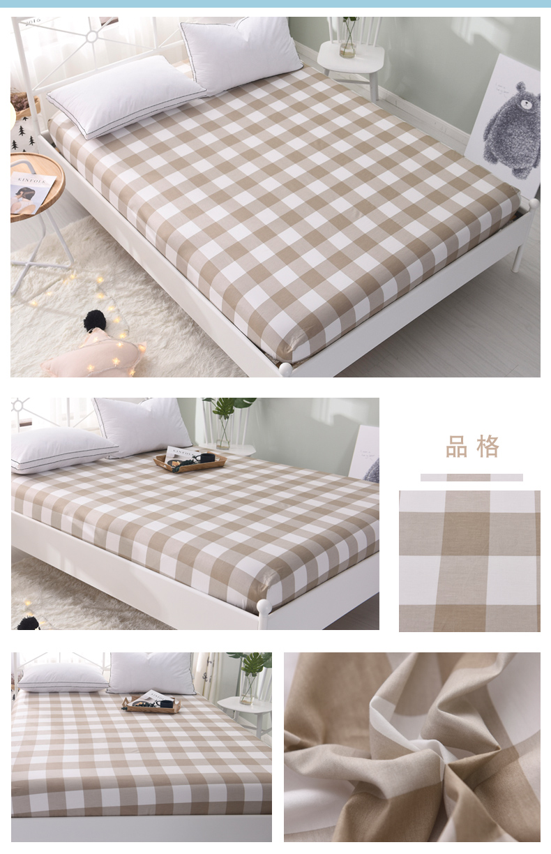 Giường 笠 đơn mảnh bông khăn trải giường cotton trải giường 1.2m1.5 m 1.8 nệm Simmons bảo vệ bìa trải giường