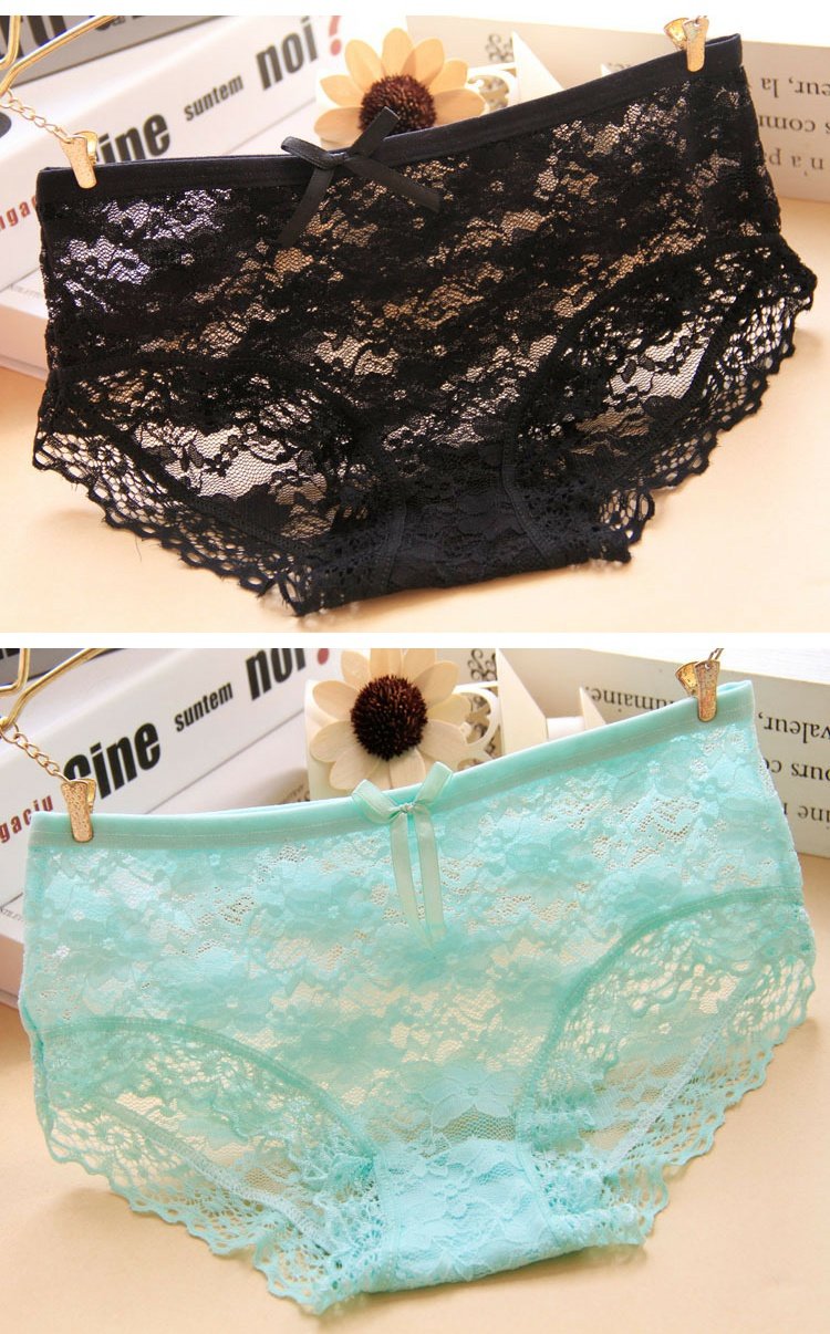 Jacquard sexy ren tam giác cotton 裆 cô gái cám dỗ lưới rỗng eo thấp trong suốt đồ lót phụ nữ bán buôn quần sip nam