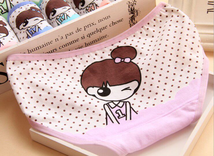 Slip jeunesse simple en coton - Ref 653745 Image 26